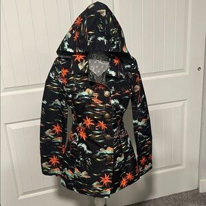 Hurley Hooded Rain Jacket S